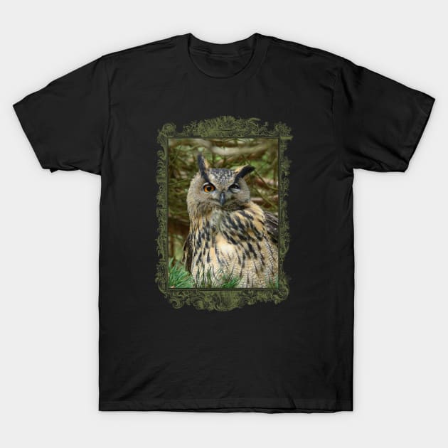 Pure Wildlife Lovers: Eagle-Owl T-Shirt by Wildlife Lovers